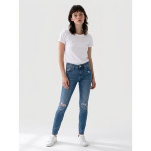 DL1961 Margaux Ripped Skinny Jeans  Size 0/25